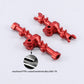 RCAWD RCAWD 1/24 Axial SCX24 Upgrades Aluminum alloy front/rear axle housing w/o gears SCX2453