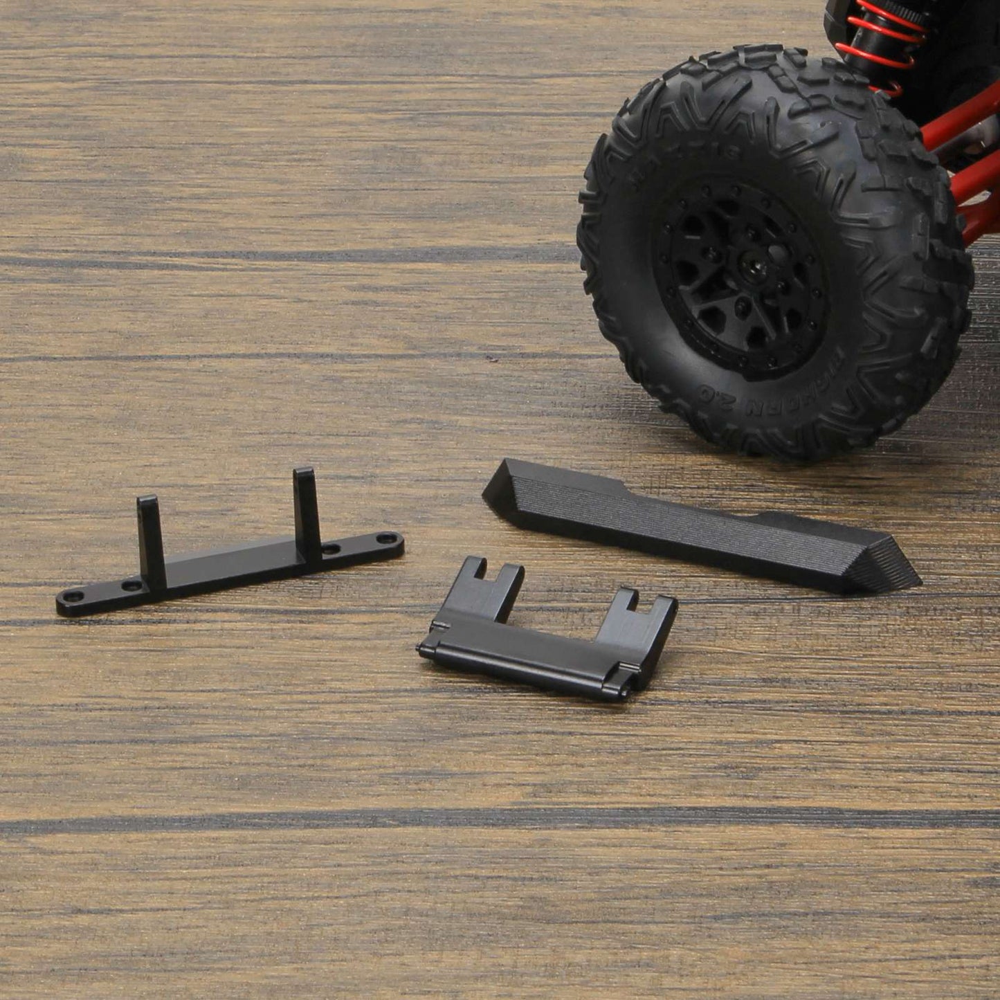 RCAWD RCAWD 1/24 Axial SCX24 Upgrades Machined alloy Rear Bumper & Hinge SCX2499
