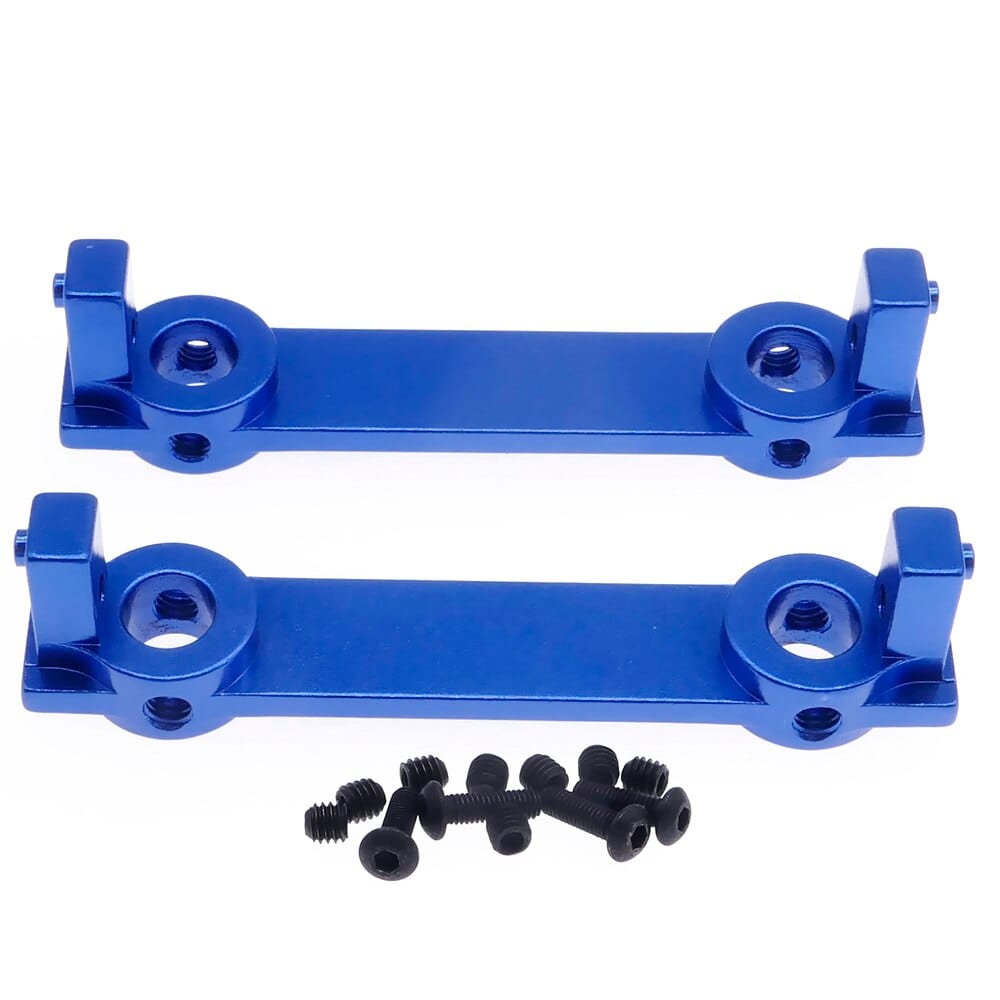 RCAWD RCAWD Aluminum front and rear bumper mounts for 1/10 RGT 86100 86110 FTX5579 Outback Fury crawler part 2pcs
