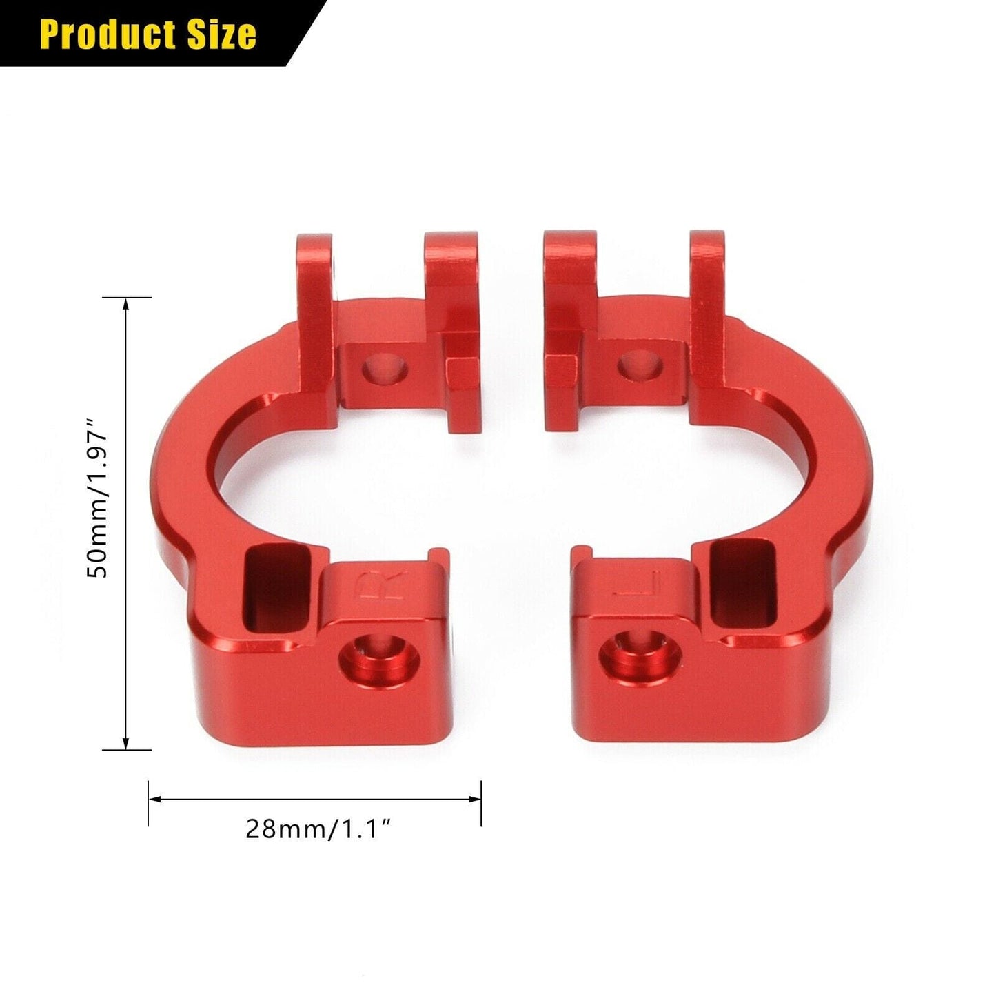 RCAWD RCAWD ARRMA 3S Vendetta Infraction Alloy C Hub Carrier