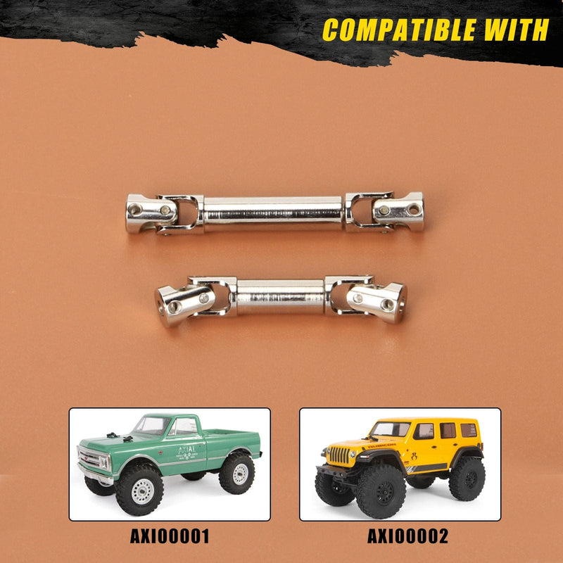 RCAWD Axial SCX24 Upgrades center driveshaft set Hardened