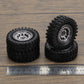 RCAWD RCAWD C3054 FMS FCX24 Upgrades full alloy beadlock glue-free 1.3”wheel tire(OD: 60mm ID: 25mm Width: 20mm) w/brass weights