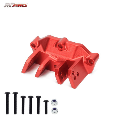 RCAWD Red Aluminum alloy Axle Housing Upper Track Rod Mount  for 1-10 Losi Baja Rey Hammer Rey U4 RC car Upgrded part