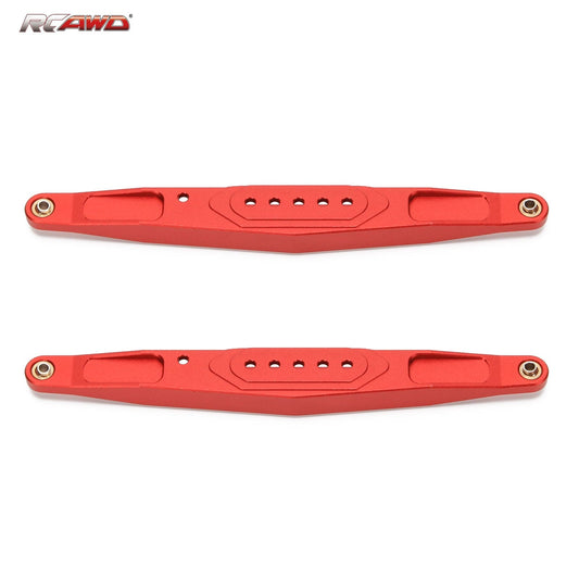 RCAWD Red Aluminum alloy Trailing Arm Link Set for 1-10 Losi Baja Rey/Hammer Rey RC car Upgrded part