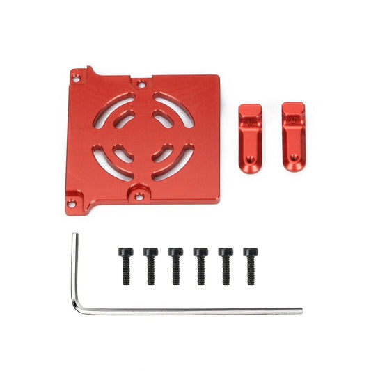 RCAWD Red Axial SCX24 Crawler Alloy Receiver Tray