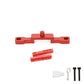 RCAWD Red Axial SCX24 Front Body Post Set Jeep Wrangler JLU CRC Crawlers -- RCAWD