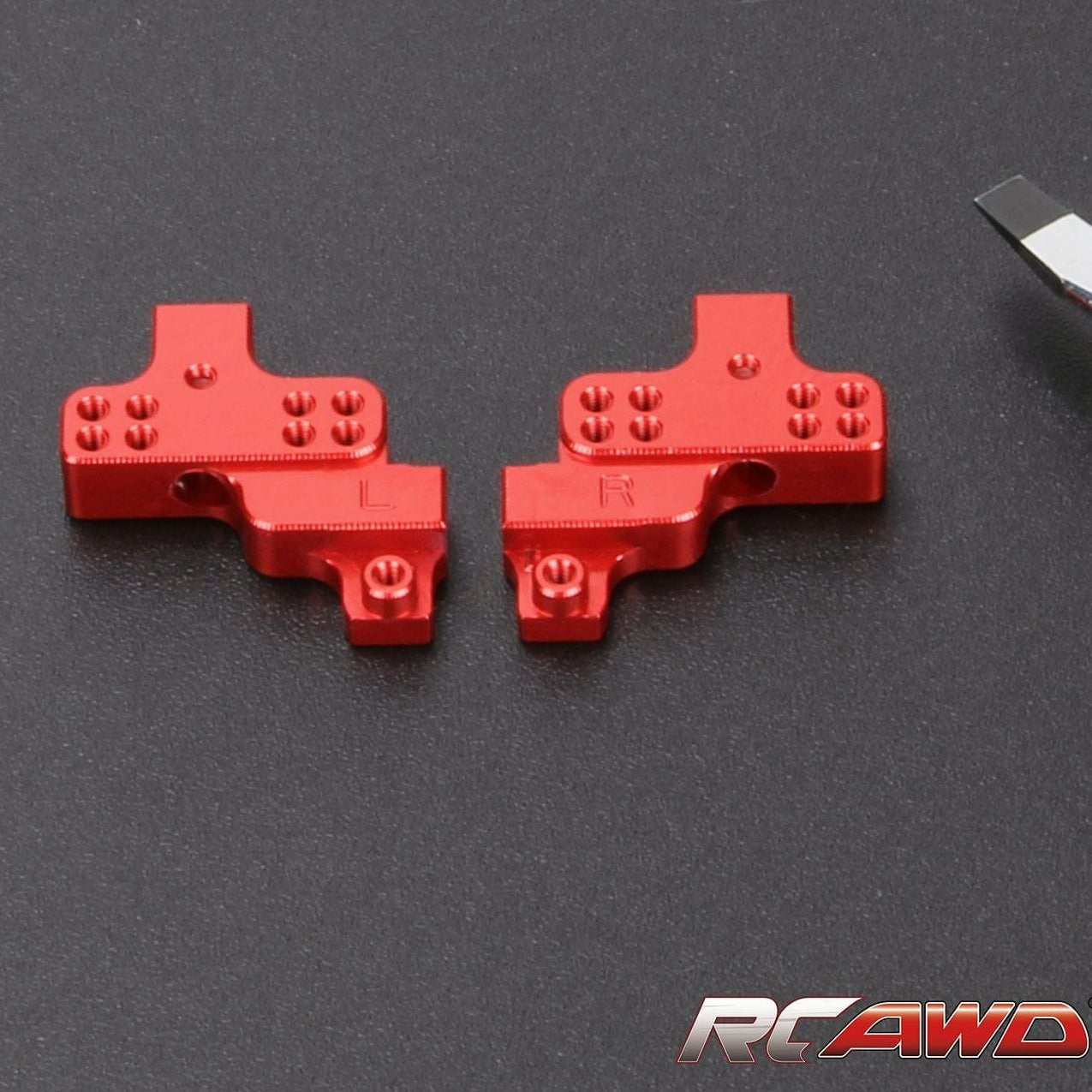 RCAWD Red RCAWD 1/24 Axial SCX24 Upgrades Aluminum alloy front shock tower SCX2447
