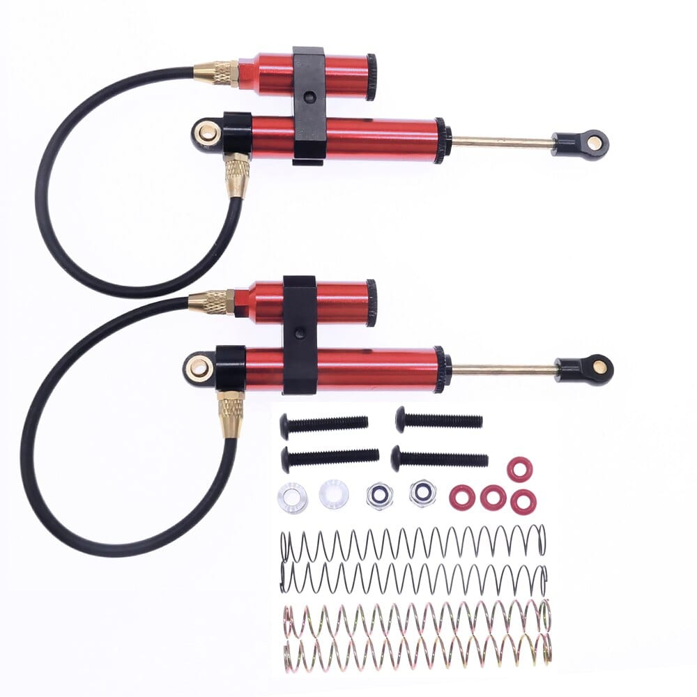 RCAWD Red RCAWD 108mm negative pressure shock absorber damper oil filled type for 1/10 RGT 86100 86110 part 2pcs