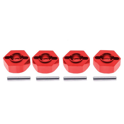 RCAWD Red RCAWD 12mm  wheel hex for 1/10 RGT 86100 86110 FTX5579 Outback Fury crawler parts 4pcs