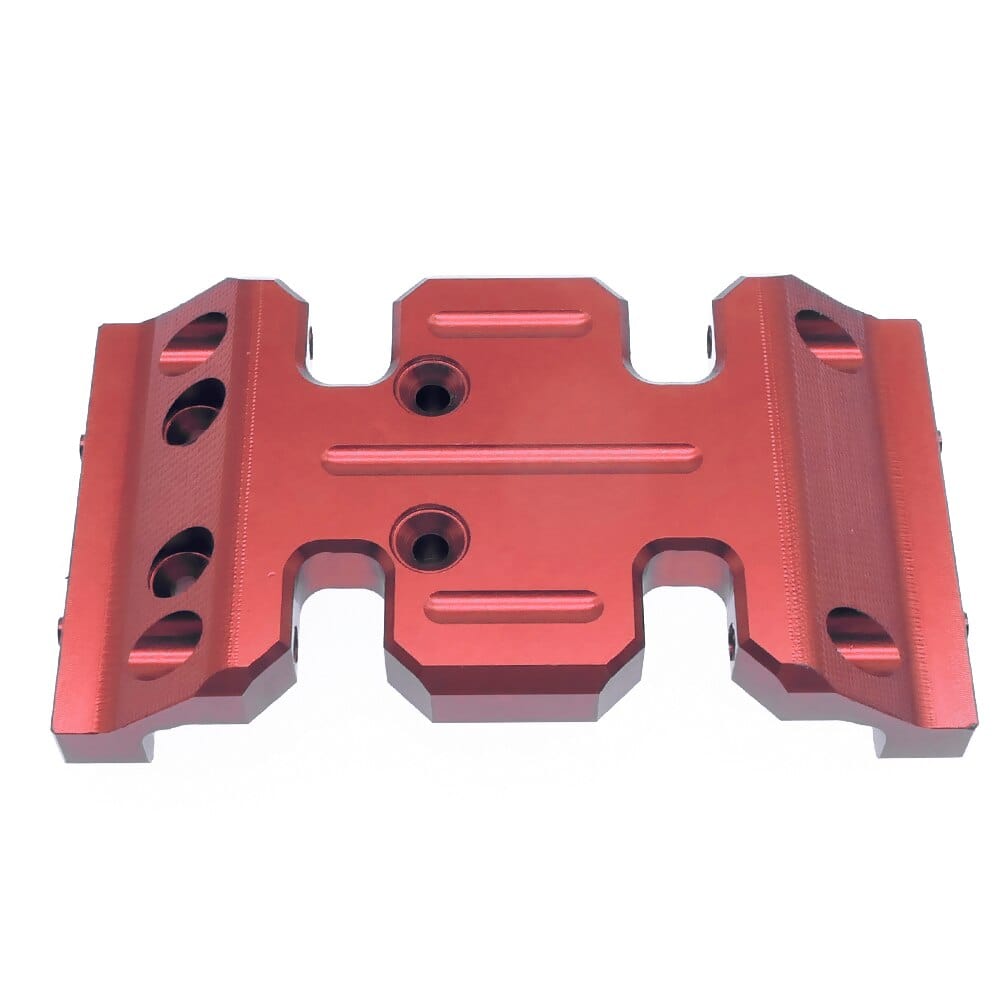 RCAWD Red RCAWD Aluminum Center Lower Chassis Plate skid plate for 1/10 RGT 86100 86110 FTX5579 Outback Fury crawler part
