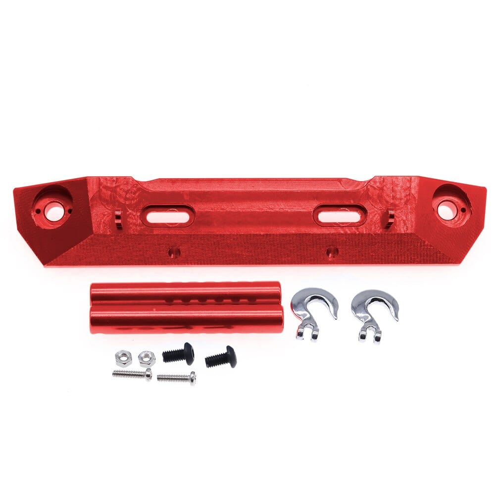 RCAWD Red RCAWD Aluminum rear bumper for ECX 1/12 Barrage 1/18 Temper 1/10 RGT 136100 and FTX Outback crawler parts