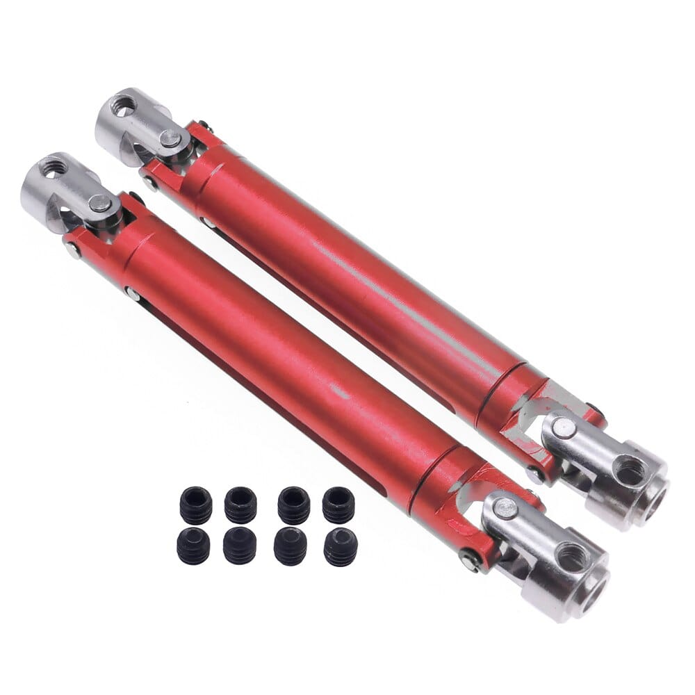 RCAWD Red RCAWD center CVD drive shaft set for 1/10 RGT 86100 86110 FTX5579 Outback Fury crawler parts 2pcs