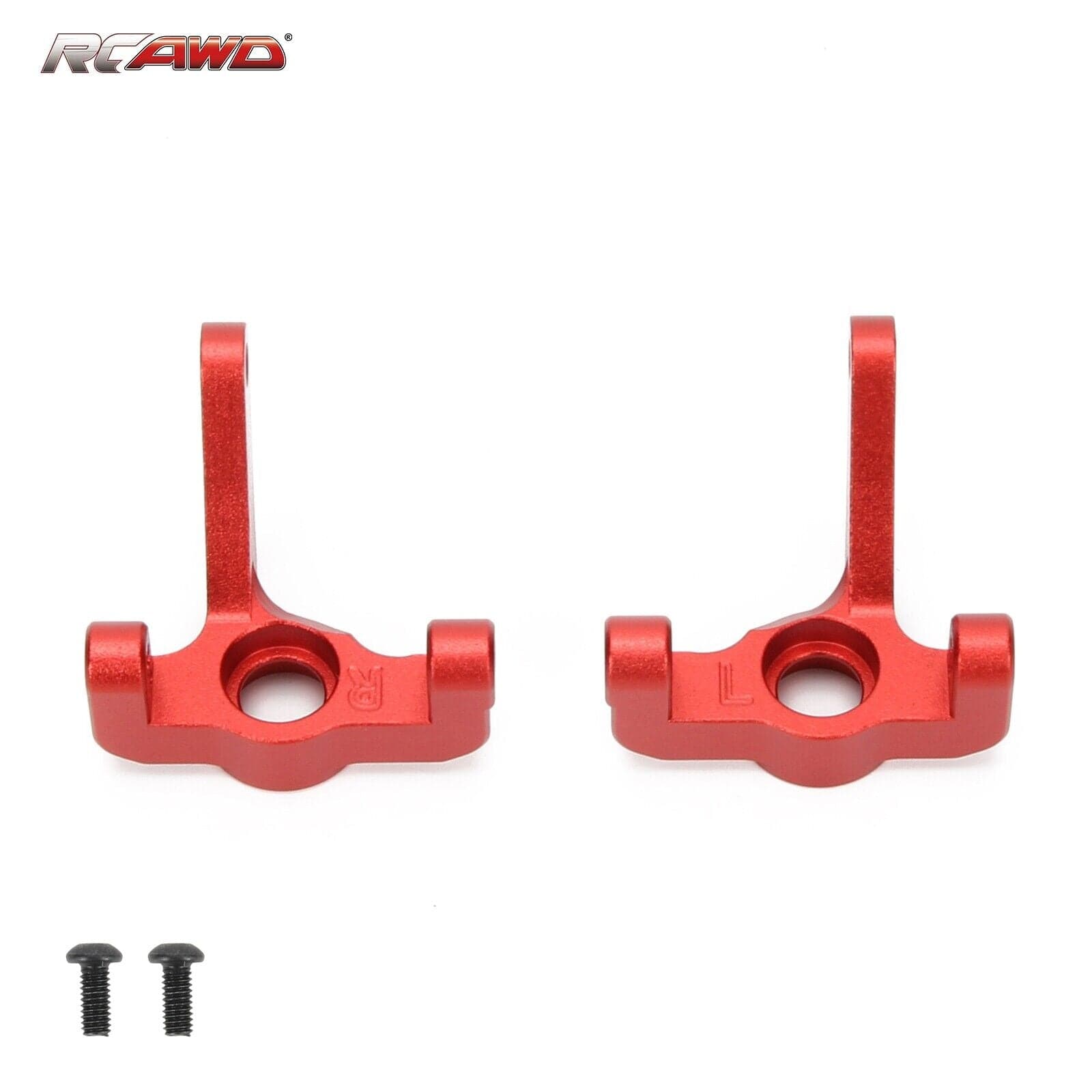 RCAWD Red RCAWD Losi 1-10 22S 2WD Steering Hub Carrier LOS334016