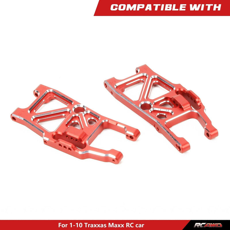 RCAWD Red Traxxas Maxx Lower Suspension Arm A-arm 8999 -RCAWD