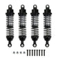 RCAWD REDCAT UPGRADE PARTS Black RCAWD RCFront Rear Shock BS214-011 for 1/10 Redcat Racing Blackout SC XTE XBE PRO