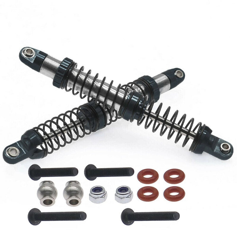 RCAWD REDCAT UPGRADE PARTS Black RCAWD Shock Absorber for RedCat 1/10 Everest Gen7  Oil Filled Type 2PCS