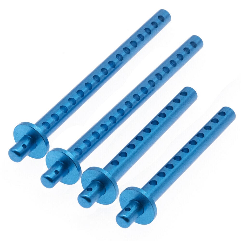 RCAWD REDCAT UPGRADE PARTS Blue RCAWD Alloy Body Posts 138005 For RC Hobby Car RedCat 1/10 Everest Gen7 Pro/Sport 4PCS