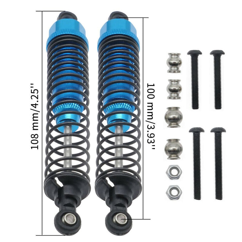 RCAWD REDCAT UPGRADE PARTS Blue RCAWD Alloy RC Shock Absorber 13850 For RC RedCat 1/10 Everest Gen7 Pro/Sport oil filled type