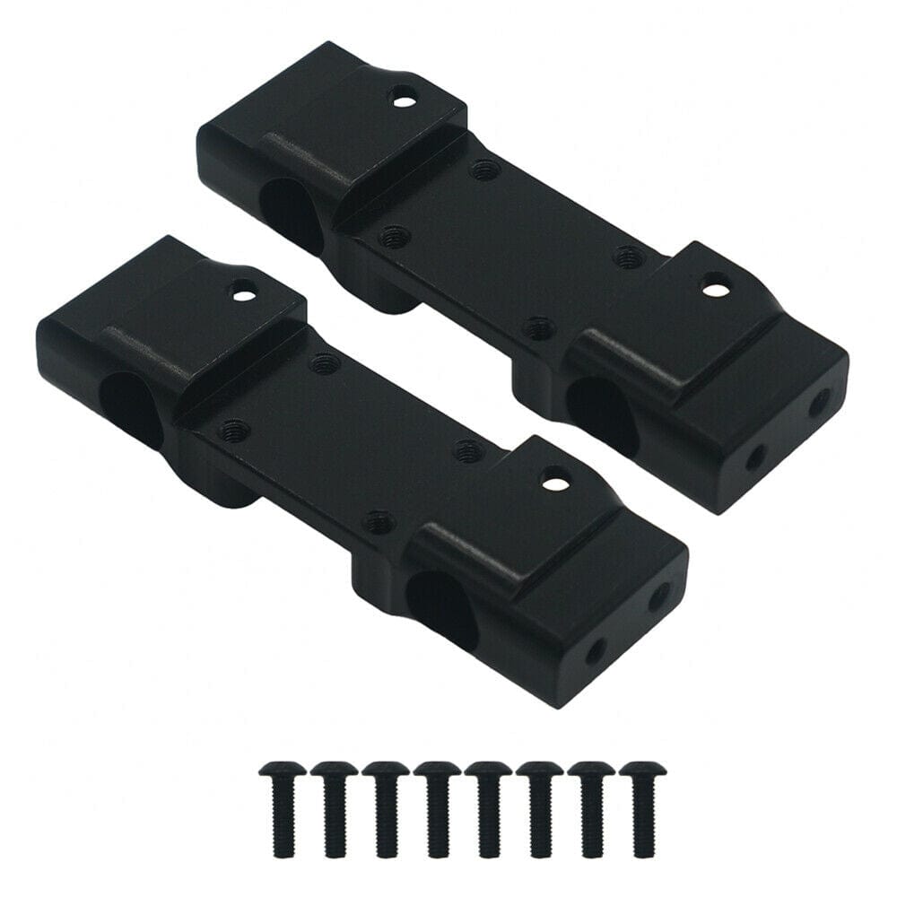 RCAWD REDCAT UPGRADE PARTS Bumper Mounts RCAWD Alloy Upgraded Parts High Quality For 1/10 Redcat Gen8 V2 Scout II Crawler Black