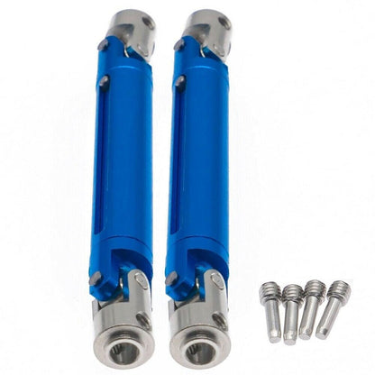 RCAWD REDCAT UPGRADE PARTS Dark Blue RCAWD Alloy Center Drive Shaft 13819 For RC Car RedCat 1/10 Everest Gen7 Pro/Sport 2PCS