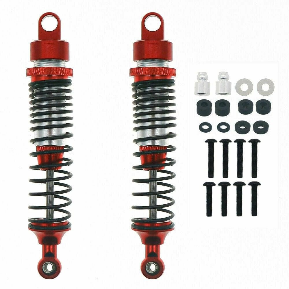 RCAWD REDCAT UPGRADE PARTS front&rear damper shock RCAWD Alloy Upgraded Parts For Redcat Racing Blackout XTE XBE SC & PRO combination red
