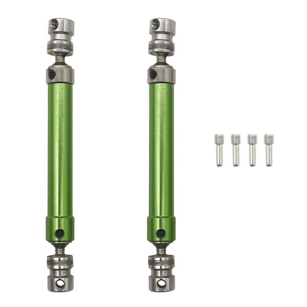 RCAWD REDCAT UPGRADE PARTS Green RCAWD Alloy Drive Shaft spline style For 1/10 Redcat Everest Gen 8 Crawler