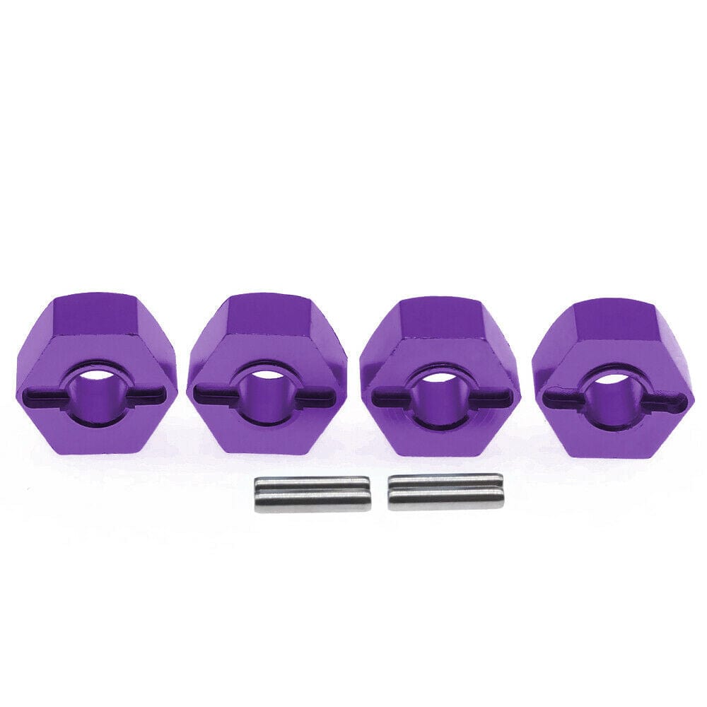 RCAWD REDCAT UPGRADE PARTS Purple RCAWD Wheel Hex Hub Adaptor 180017 for RedCat 1/10 Everest Gen7 Pro/Sport 4PCS