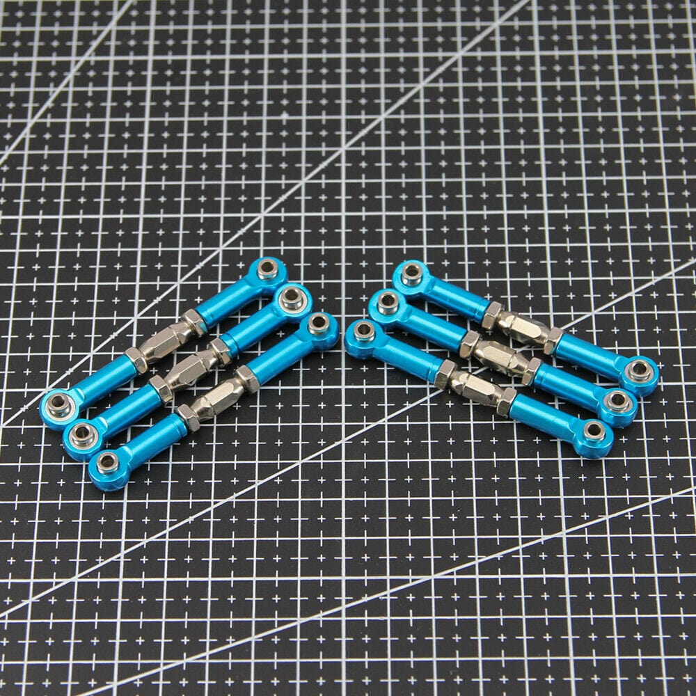RCAWD REDCAT UPGRADE PARTS RCAWD RC Alloy Turnbuckle for 1/10 redcat Tornado EPX PRO S30 6pcs Blue