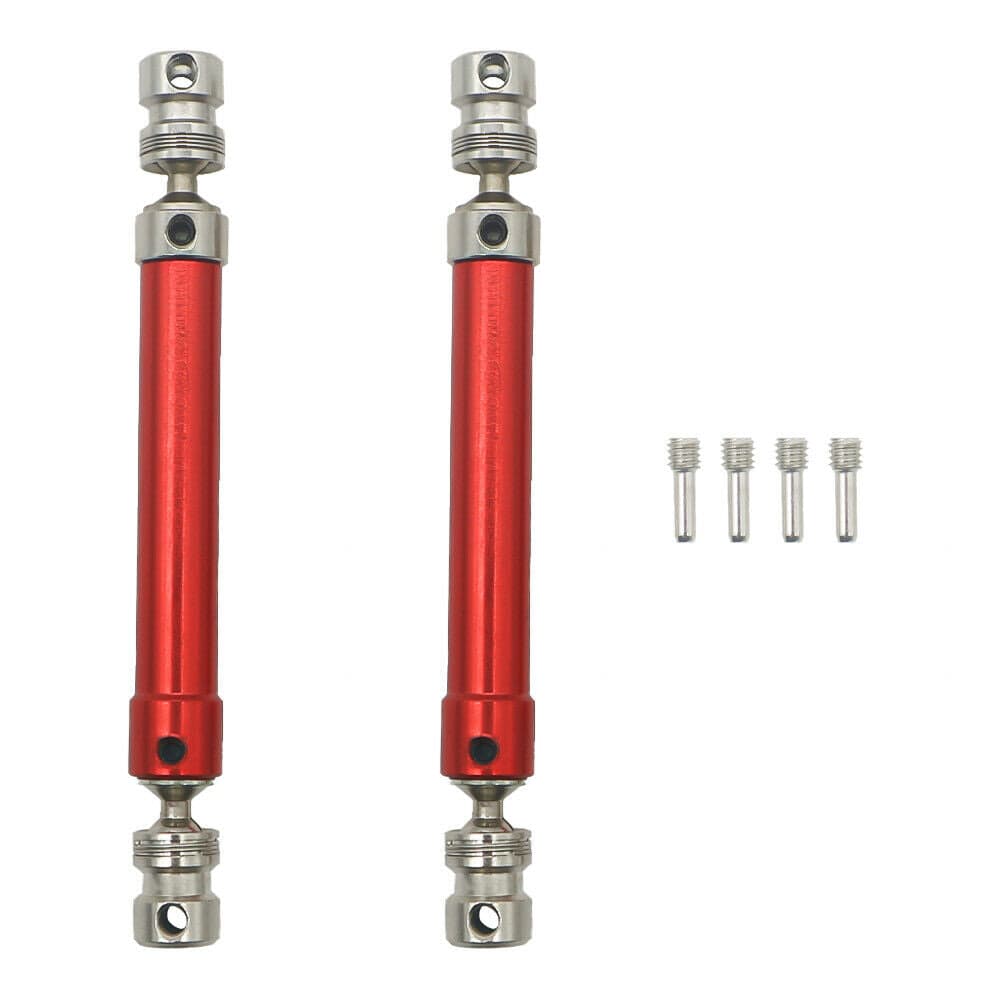 RCAWD REDCAT UPGRADE PARTS Red RCAWD Alloy Drive Shaft spline style For 1/10 Redcat Everest Gen 8 Crawler