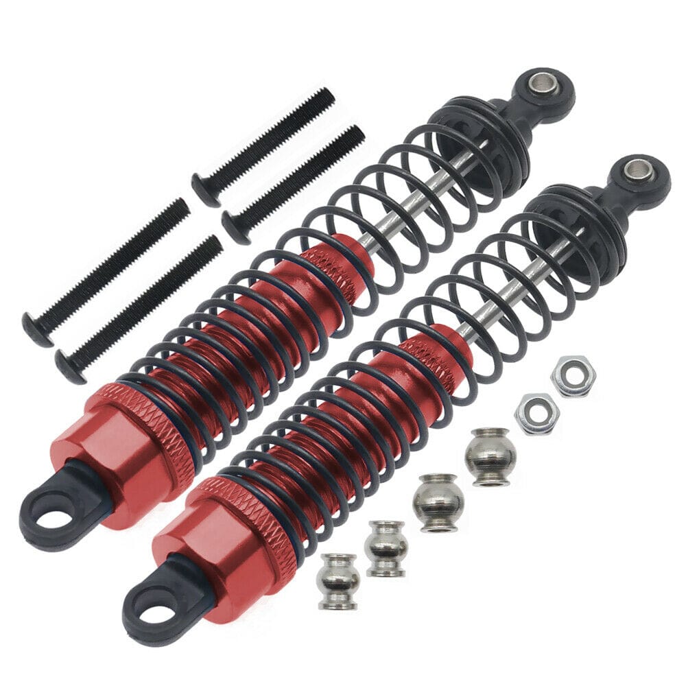 RCAWD REDCAT UPGRADE PARTS Red RCAWD Alloy RC Shock Absorber 13850 For RC RedCat 1/10 Everest Gen7 Pro/Sport oil filled type