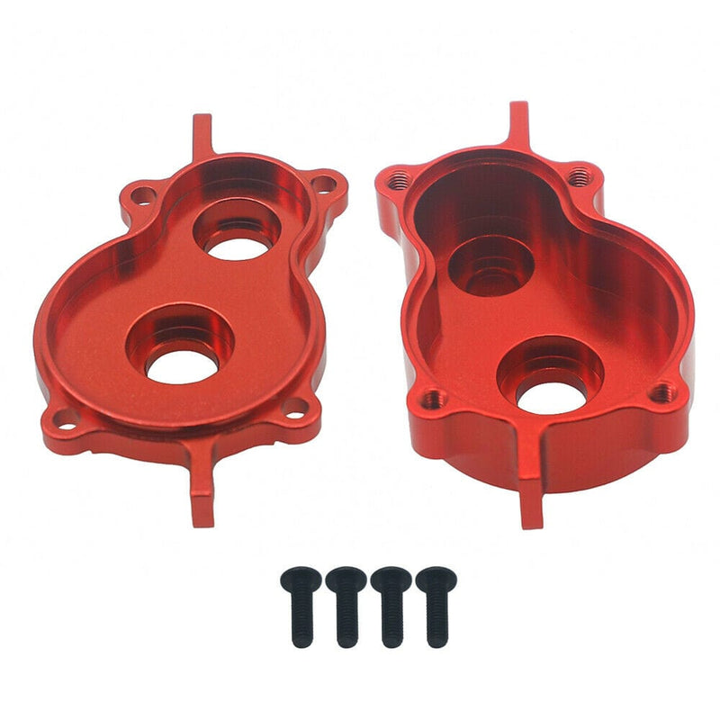 RCAWD REDCAT UPGRADE PARTS Red RCAWD Alloy Transfer Gear Box Housing Cover For Redcat Gen8 Scout II Crawler