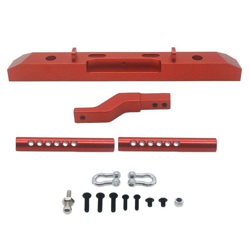 RCAWD REDCAT UPGRADE PARTS Red RCAWD Rear Bumper Mounts set for 1/10 Redcat Gen 8 Scout II & AXE Edition RER11326