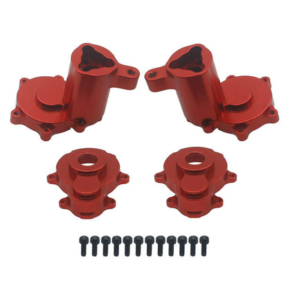 RCAWD REDCAT UPGRADE PARTS Red RCAWD rear outer portal housing for Redcat Racing Everest Gen 8 Scout II Crawler