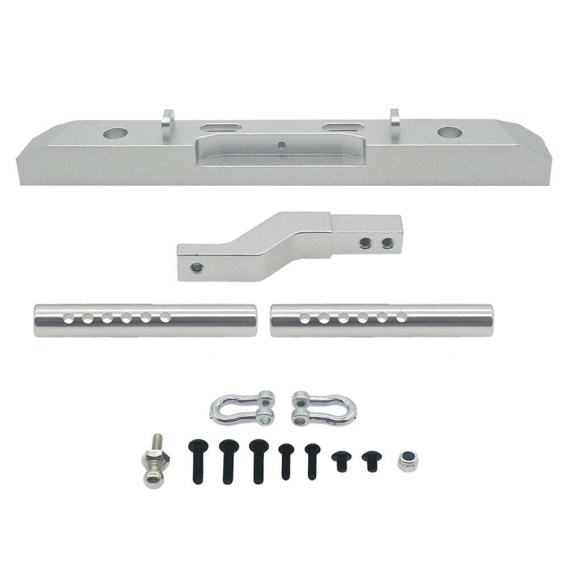 RCAWD REDCAT UPGRADE PARTS Silver RCAWD Rear Bumper Mounts set for 1/10 Redcat Gen 8 Scout II & AXE Edition RER11326