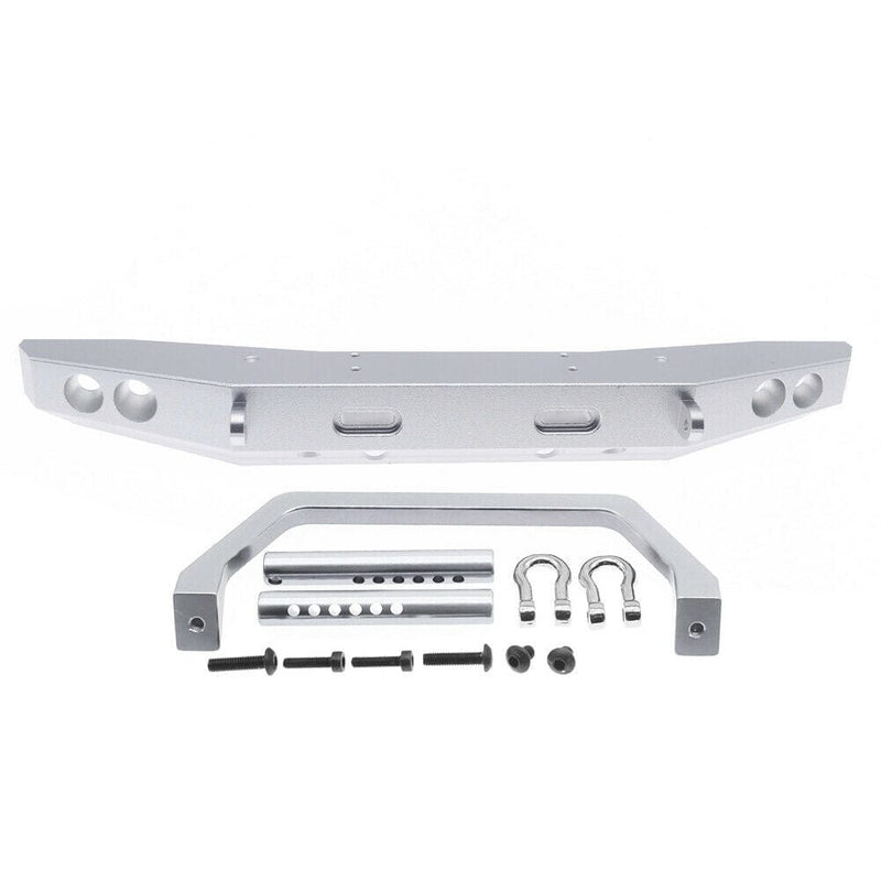 RCAWD REDCAT UPGRADE PARTS Silver RCAWD Scale RC Bumper F13805 for RC Car RedCat 1/10 Everest Gen7 Pro/Sport