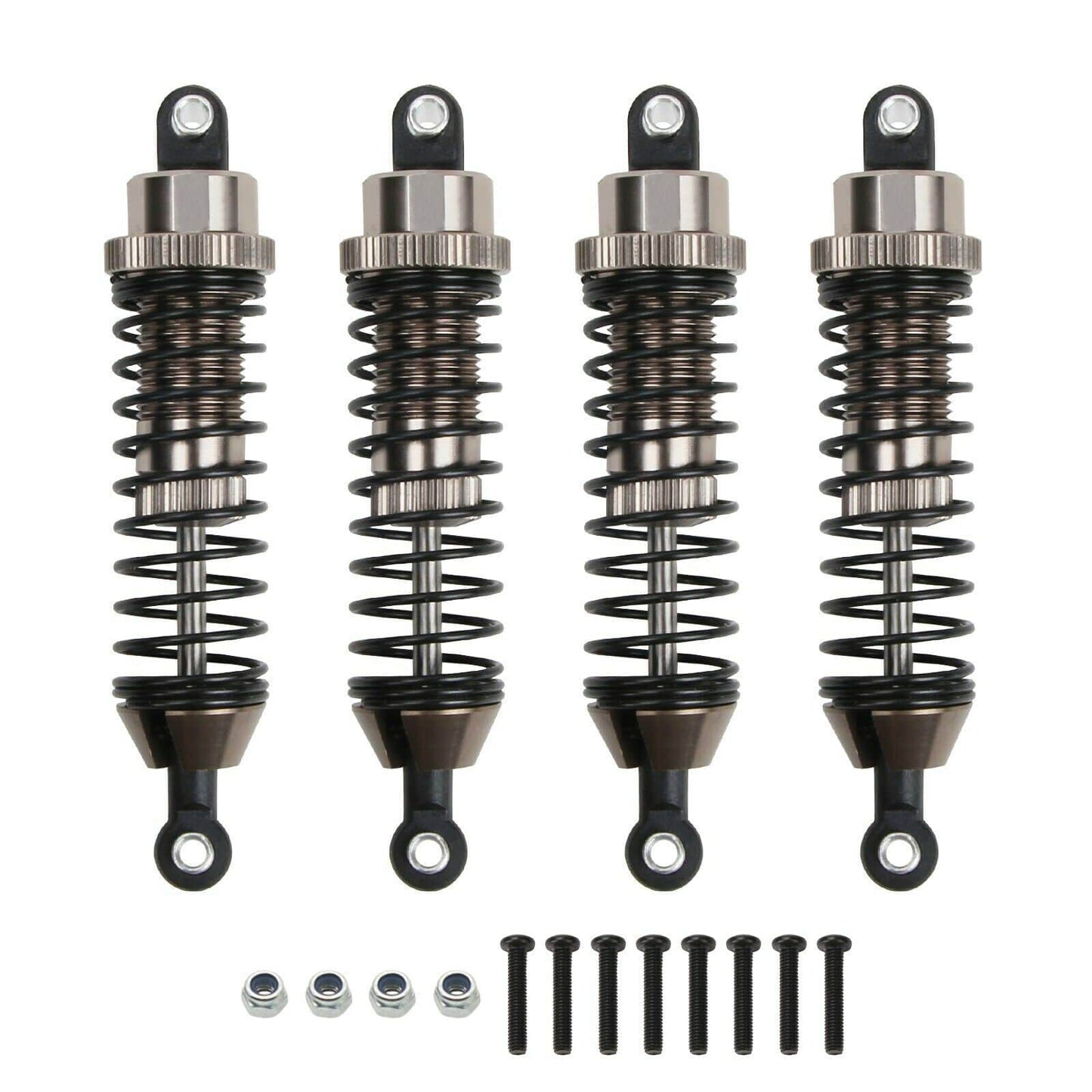 RCAWD REDCAT UPGRADE PARTS Ti RCAWD RCFront Rear Shock BS214-011 for 1/10 Redcat Racing Blackout SC XTE XBE PRO