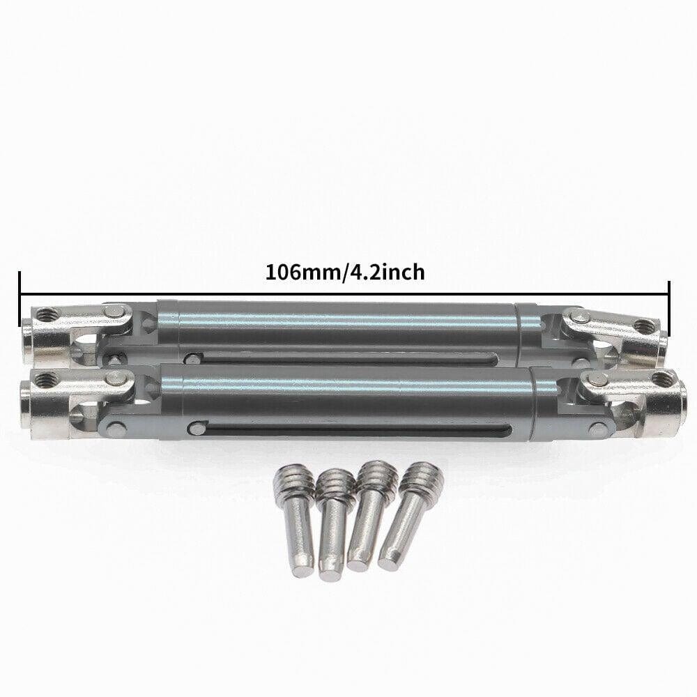 RCAWD REDCAT UPGRADE PARTS Titanium RCAWD Alloy Center Drive Shaft 13819 For RC Car RedCat 1/10 Everest Gen7 Pro/Sport 2PCS