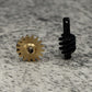 RCAWD REMOTE CONTROL HOBBY RCAWD Brass steel worm gears set for Axial SCX24 crawler
