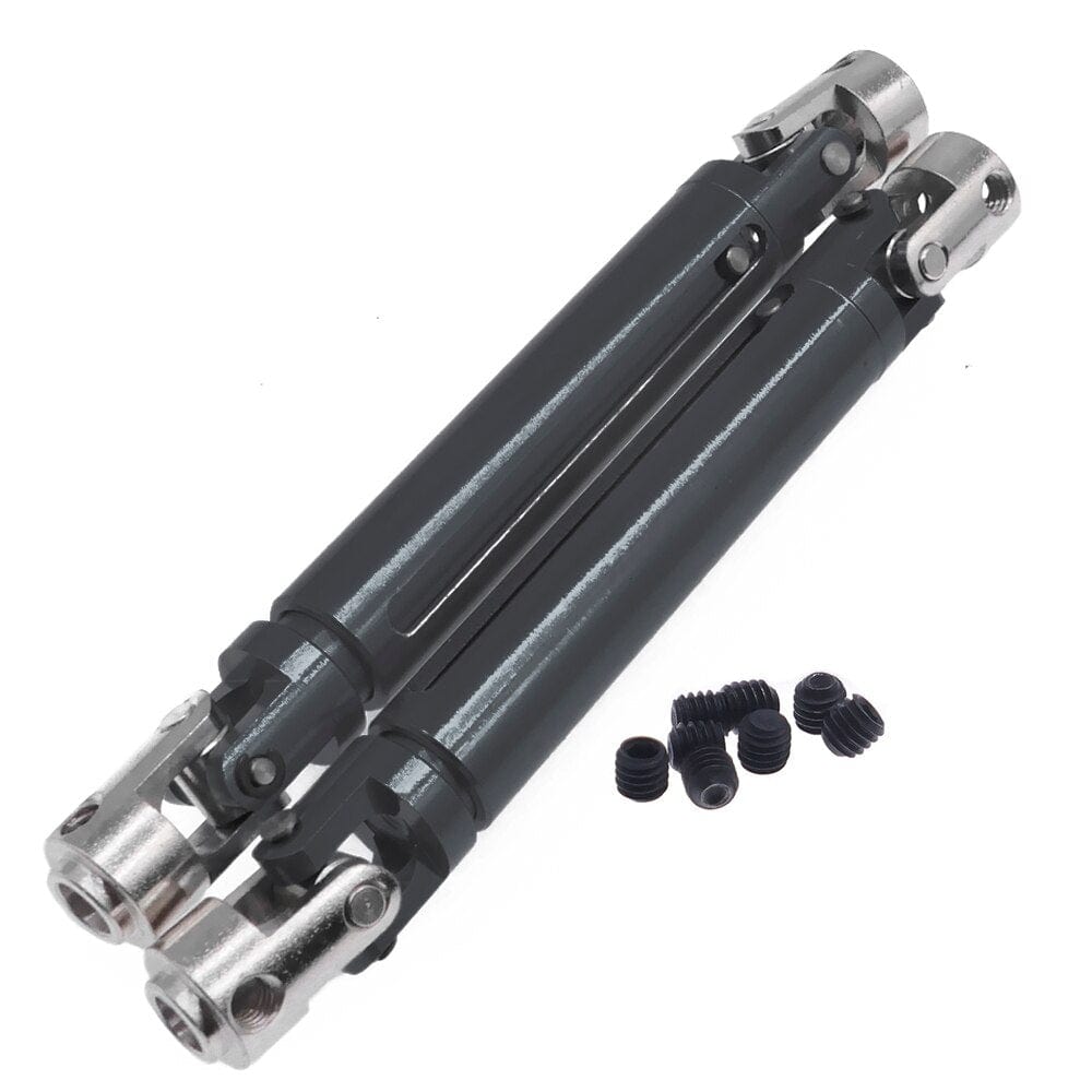 RCAWD RGT 86100 Black RCAWD alloy 103-150mm center drive shaft for ECX 1/12 Barrage 1/18 Temper 1/10 RGT 136100 and FTX Outback parts
