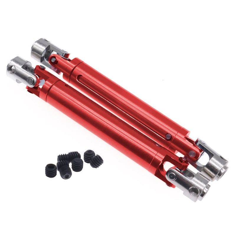 RCAWD alloy 103-150mm center drive shaft for ECX 1/12 Barrage 1/10 RGT 136100 and FTX Outback parts - RCAWD
