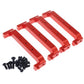 RCAWD RGT 86100 Red RCAWD 4pcs alloy Chassis Brace for ECX 1/12 Barrage 1/18 Temper 1/10 RGT 136100 and FTX Outback crawler parts