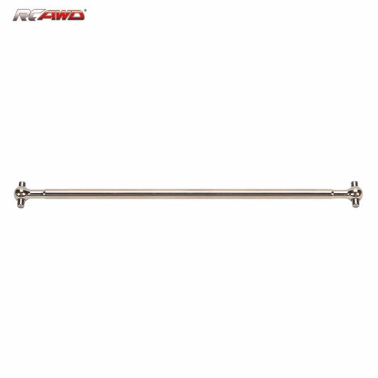 RCAWD Silver #45 steel Front Center Drive Shaft dogbone 4*136MM  for 1-10 Losi Baja Rey RC car Upgrded part
