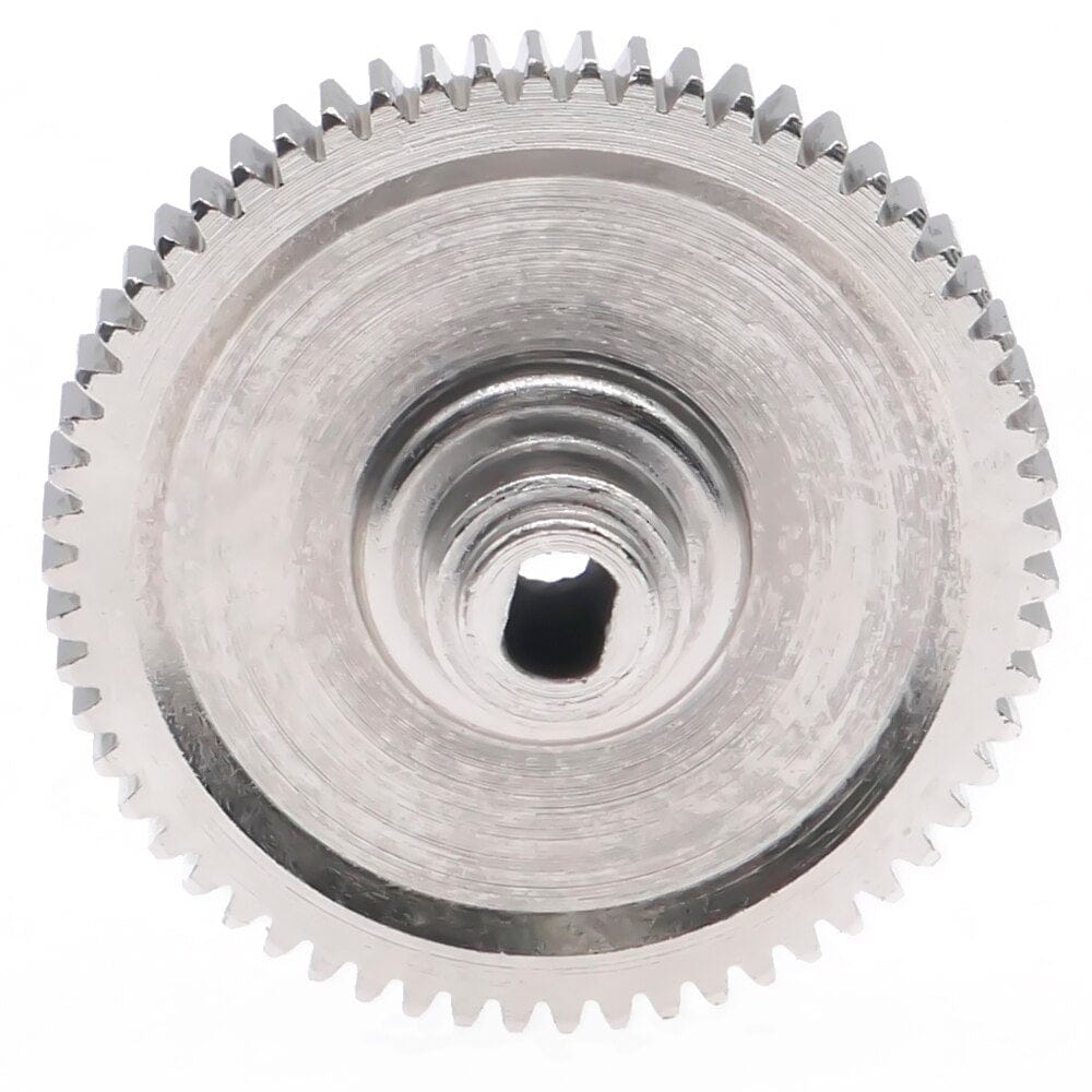 RCAWD Silver #45 steel main gear spur gear 60T 0.5mod 48P for Horizon ECX 1/12 Barrage 1/18 Temper 1/10 RGT 136100 and FTX Outback crawler