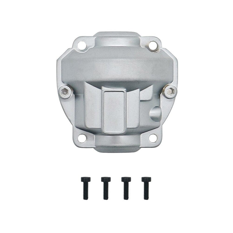 RCAWD Silver Front/rear axle housing cover/Third Member Housing for 1/10 RGT 86100 86110 FTX5579 Outback Fury crawler part