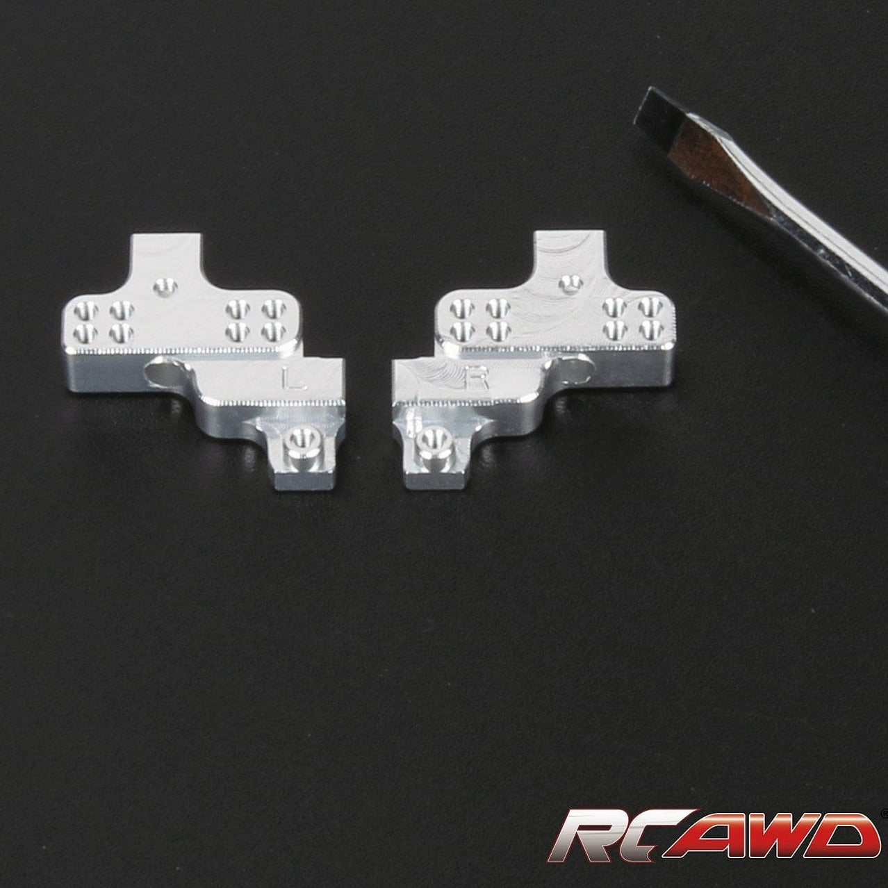 RCAWD Silver RCAWD 1/24 Axial SCX24 Upgrades Aluminum alloy front shock tower SCX2447