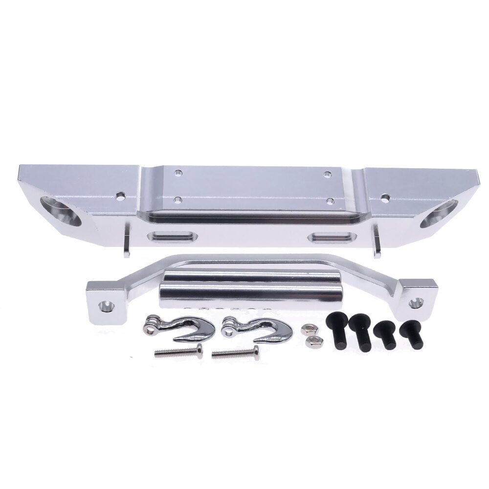 RCAWD Silver RCAWD Aluminum front bumper for 1/10 RGT 86100 86110 FTX5579 Outback Fury crawler part