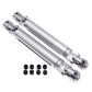 RCAWD Silver RCAWD center CVD drive shaft set for 1/10 RGT 86100 86110 FTX5579 Outback Fury crawler parts 2pcs