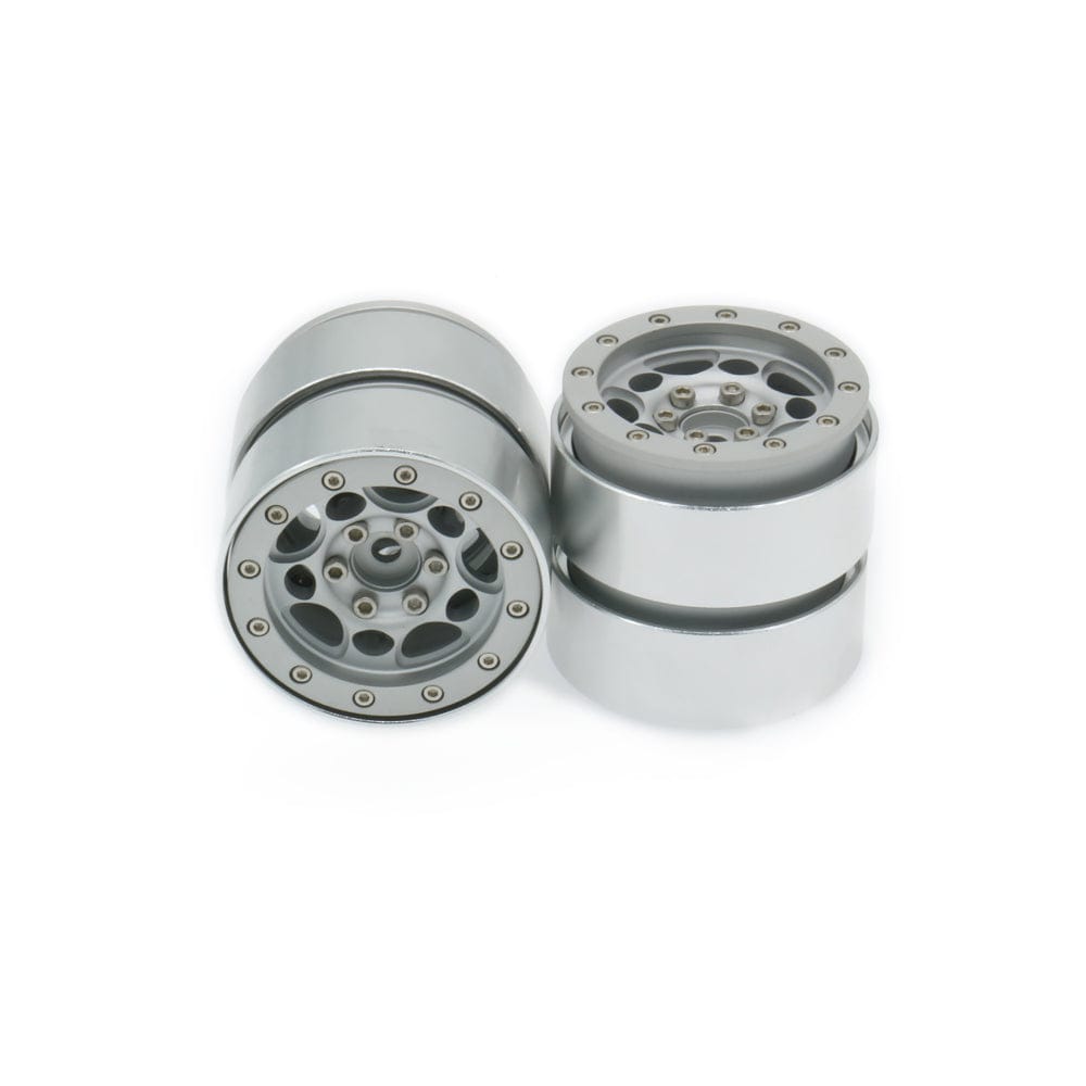 RCAWD Silver RCAWD Traxxas TRX-4 upgrade parts Beadlock Metal wheels 8271