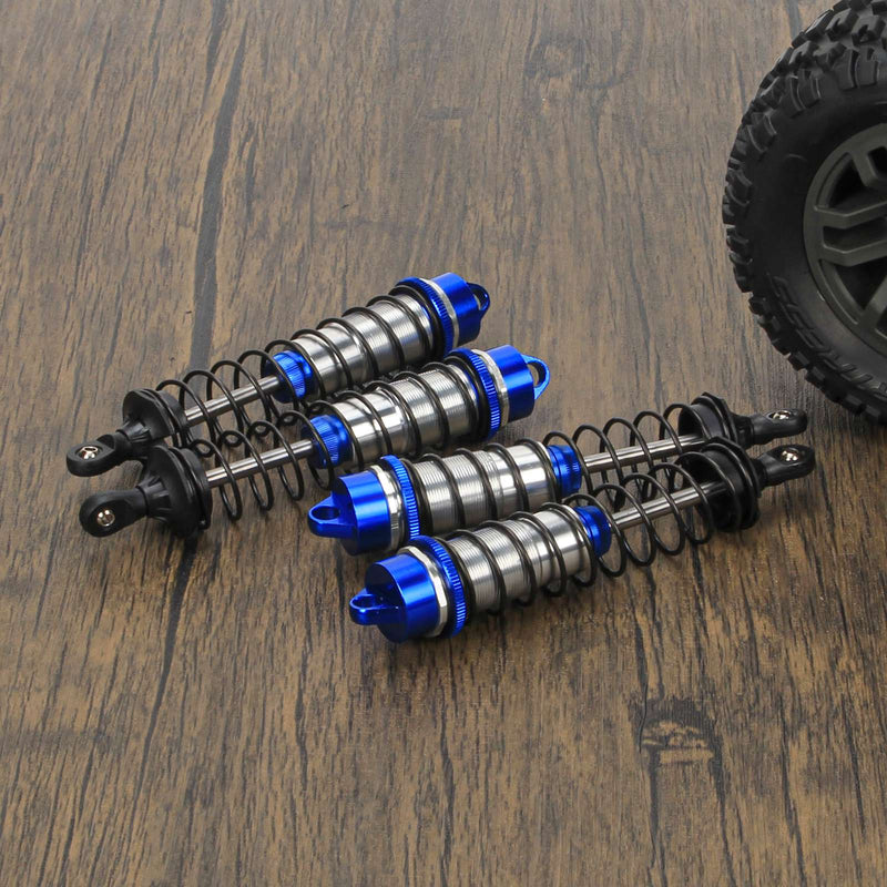 RCAWD TRAXXAS MAXX Blue RCAWD Traxxas Maxx upgrade Metal Shocks Absorber oil-filled type 8961