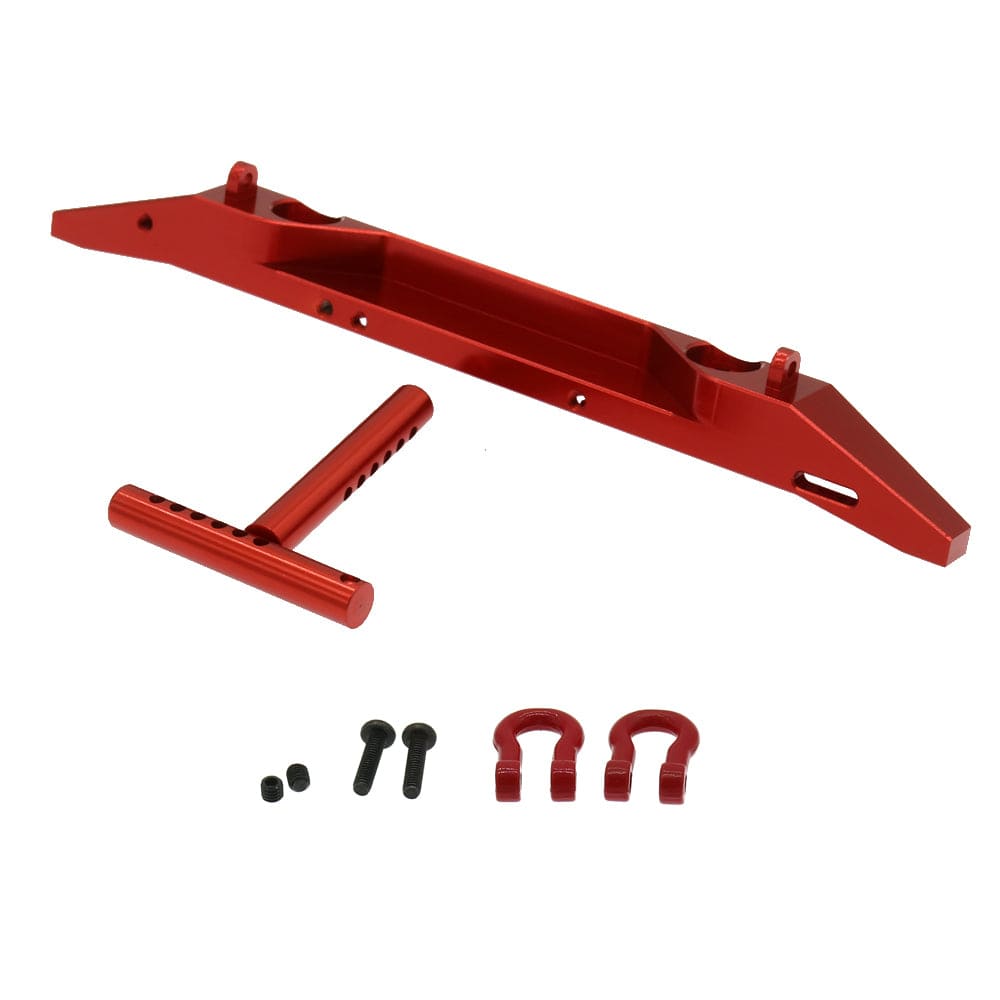 RCAWD TRAXXAS TRX-4 Red RCAWD TRAXXAS 1/10 TRX4 crawler upgrade parts  TRX-4  bumper front  land rover  truck defender T86038